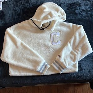 Champion white sweatshirt. Size M